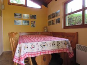 Postel nebo postele na pokoji v ubytování Apartma Narnia