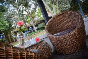 Zahrada ubytování Posada Cafe La Huerta
