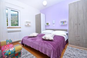 Postel nebo postele na pokoji v ubytování Villa Oliva + 37 fotografií