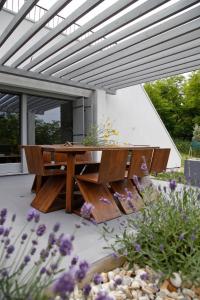 Vonkajšia záhrada v ubytovaní SárgaRigó Holiday Home
