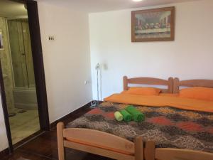 Voodi või voodid majutusasutuse Zagradge I.N. apartments toas