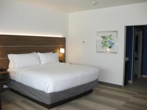 Postel nebo postele na pokoji v ubytování Holiday Inn Express & Suites - Houston NW - Cypress Grand Pky by IHG