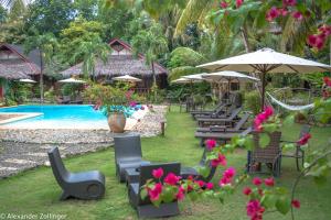 Zahrada ubytování Oasis Resort