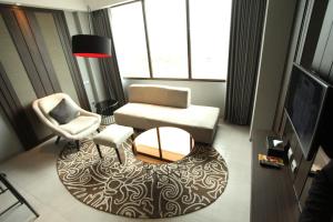 Posezení v ubytování Midtown Hotel Samarinda