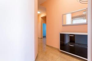TV a/nebo společenská místnost v ubytování Apartmani Lukić