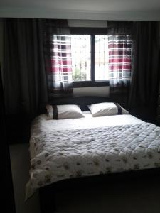 سرير أو أسرّة في غرفة في Tanana Maeva