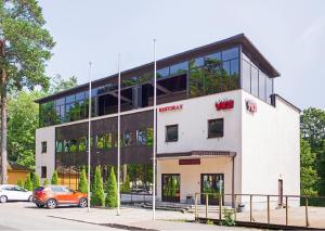 Budova, kde se hotel nachází