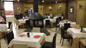 Restaurace v ubytování Los Galanes