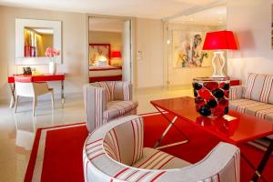 Istumisnurk majutusasutuses Hotel Lemongarden - Adults Only