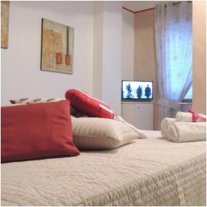 Postel nebo postele na pokoji v ubytování B&B Melanella