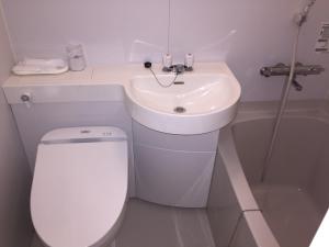 Koupelna v ubytování Atsugi Hotel Yugiri
