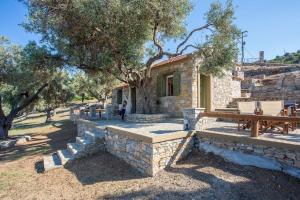 Κήπος έξω από το Casa Milos Stone Chalets +16 φωτογραφίες