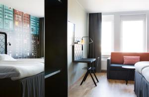 Postel nebo postele na pokoji v ubytování Comfort Hotel Göteborg