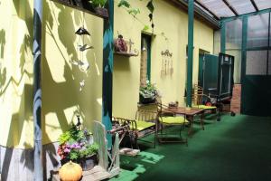 Posezení v ubytování Spreewald Ferienwohnung Lübben
