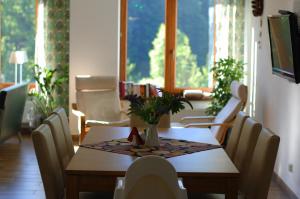 TV a/nebo společenská místnost v ubytování Willa Rudy