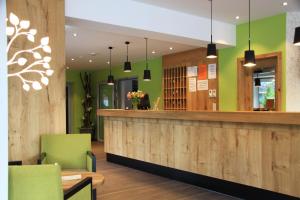Vstupní hala nebo recepce v ubytování Hotel Garni Vier Jahreszeiten