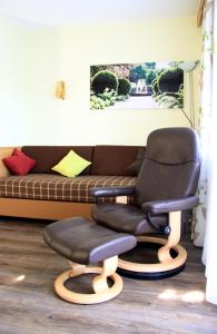 Posezení v ubytování Hotel Garni Vier Jahreszeiten