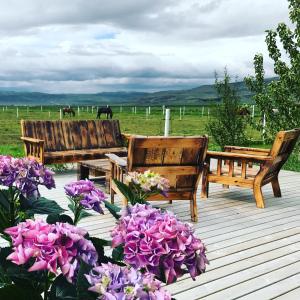 Paesaggio naturale nelle vicinanze della casa vacanze