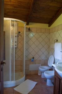 Ванна кімната в La Casa nella Prateria