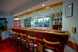 El lounge o bar de Centrepoint Motor Inn