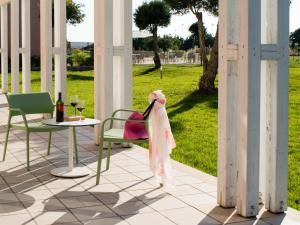 Vonkajšia záhrada v ubytovaní Hotel Danieli Pozzallo