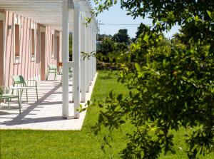 Vonkajšia záhrada v ubytovaní Hotel Danieli Pozzallo