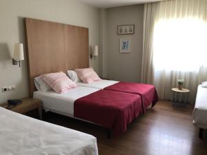 Postel nebo postele na pokoji v ubytování Hotel Entredos