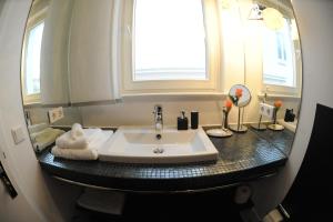 Koupelna v ubytování Designhotel Rosenbohm