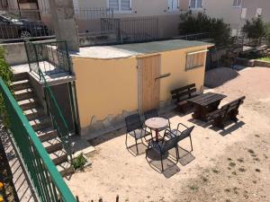 Balkón nebo terasa v ubytování Apartment Nela