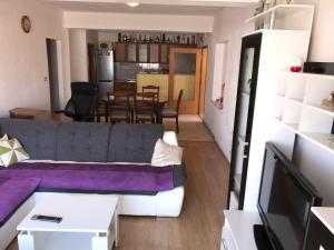 Kuchyň nebo kuchyňský kout v ubytování Apartment Nela