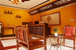 Posezení v ubytování Asiaten Hotel