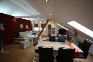 Posezení v ubytování Apartmenthaus Wertheim