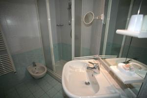 Koupelna v ubytování Casa Maurivan