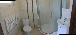 Kúpeľňa v ubytovaní Pod Kasztanem