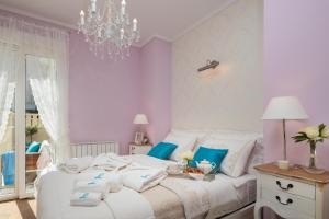Posteľ alebo postele v izbe v ubytovaní Luxury apartment Loreta