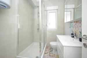 Et badeværelse på "NM" Luxury apartments