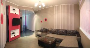 Posezení v ubytování Apartment Dekabrystiv