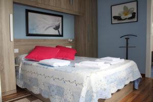 Postel nebo postele na pokoji v ubytování Apartamento Rural Oizalde