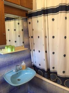 Koupelna v ubytování Guesthouse Mimas
