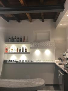 A kitchen or kitchenette at Corte di Pellio
