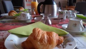 Možnosti snídaně pro hosty v ubytování L'escale Fleurie