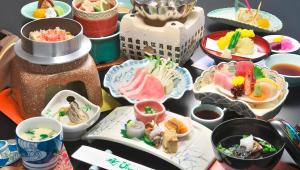 Cibo presso il ryokan o nelle vicinanze