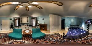 Ruang duduk di Casa di San Martino