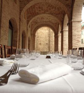 Un restaurant sau alt loc unde se poate mânca la Locanda Le Logge