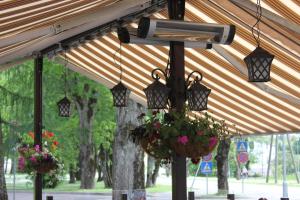 Zahrada ubytování City Center Kaķis B&B