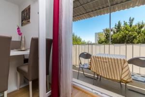 Balkón nebo terasa v ubytování Apartman Duje