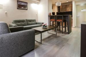 Khu vực ghế ngồi tại Hotel Stara Planina