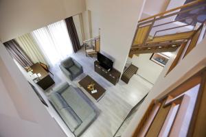 Khu vực ghế ngồi tại Hotel Stara Planina