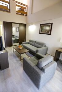 Khu vực ghế ngồi tại Hotel Stara Planina