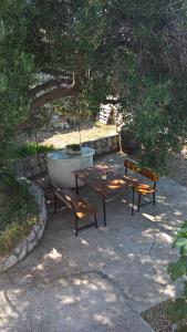 Zahrada ubytování Apartments Krušvina